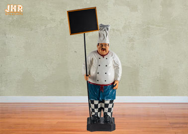 Polyresin Statue Figurine Big Resin Fat Chef Figurines