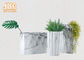 Marbling Clay Flower Pots Fiberclay Plant Pots Large Pot Planters Clay Floor Vases