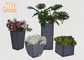 Multi Color Clay Plant Pots Fiberclay Flower Pots Round Pot Planters Garden Pots White Black Gray