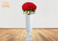 Matte White Floor Vases Homewares Decorative Items Trumpet Fiberglass Table Vases