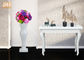 White Fiberglass Floor Vases Homewares Decorative Items Wedding Centerpiece Table Vases