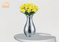 Modern Fiberglass Table Vase Homewares Decorative Items Silver Mosaic Glass Vases