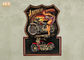Pub Sign Wooden Framed Wall Hanging Plaque Resin Motorcycle MDF Wall Art Signs