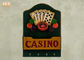Casino Wall Decor Antique Wood Wall Sign Wooden Envelope Holder Decorative Wall Plaques